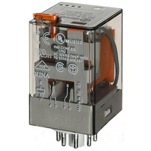 Finder 60.12.8.120.0040 Steekrelais 120 V/AC 10 A 2x wisselcontact 1 stuk(s)
