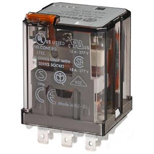 Finder 62.33.8.230.4040 Steekrelais 230 V/AC 16 A 3x wisselcontact 1 stuk(s)