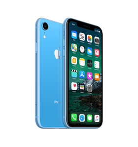 Refurbished iPhone XR 64 GB Blauw Zichtbaar gebruikt