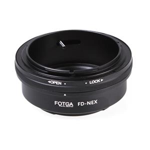 FOTGA Adapter Mount Ring voor Canon FD Lens naar Sony NEX E NEX-3 NEX-5 NEX-VG10