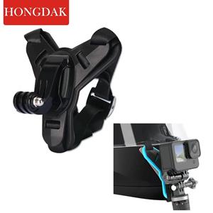 Xiaomimijia HONGDAK Motorhelm Chin Mount voor GoPro Hero 11 10 9 8 7 6 Actie Sport Camera Houder Motorcycle stander GOPRO Accessoire blauw