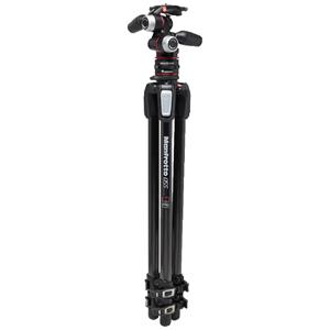 Manfrotto MT055CXPRO3 Set inkl. MHXPRO-3W Neiger und Move QR-System