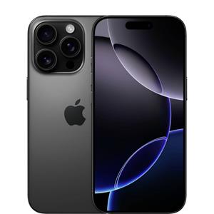 Apple iPhone 16 Pro 128GB Titanium Smartphone Zwart