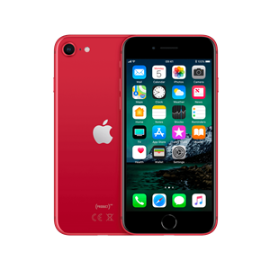 Refurbished iPhone SE 2020 64 GB Rood Zichtbaar gebruikt