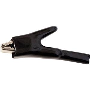 muellerelectric Mueller Electric BU-121-0 Krokodillenklem Zwart Klembereik (max.): 15 mm Lengte: 94 mm 1 stuk(s)