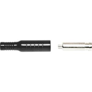 Mueller Electric BU-P5168-0 Banaanstekker Zwart 1 stuk(s)