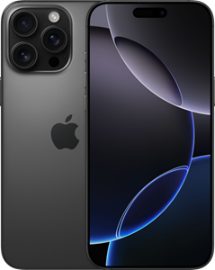 Apple iPhone 16 Pro Max 1TB Titanium Smartphone Zwart