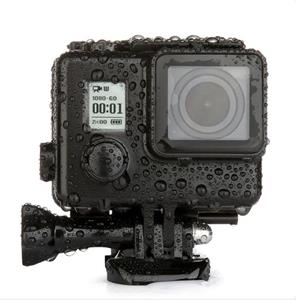 Gopro accessories Voor GoPro Blackout Waterdichte Behuizing Case GoPro Hero 4 3 + Onderwaterbehuizing 35M Onder Water Duiken Case go Pro Accessoires zwart