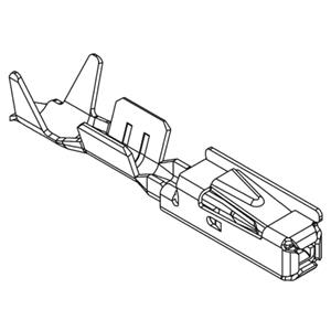 Molex 986581211 MOX TERM 0.635 986581211  Inhoud: 1 stuk(s)