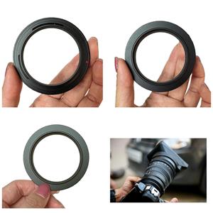 Cyprinoid Metalen lensadapter Lens Reverse voor camera's Lens Reverse Adapter Lensvattingconverters 49mm / 52mm / 58mm diameter C