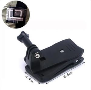 Gopro accessories 360 Rotary Action Cam Sportcamera Quick Clip Rugzakband Montageklem Houder voor GoPro 12 11 10 DJI OSMO 3 4 Insta360 X3 Ace