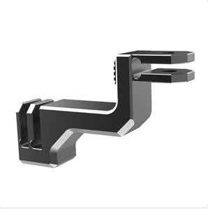 Gopro accessories CNC-actiecamera Verticale beugel Verstelbare arm Montageadapter voor Gopro Dji Sjcam Verticale opname Eerste weergave Accessoires zwart