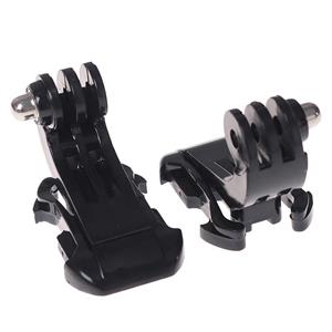 Alyvia Spring 2 stuks J-haak gesp oppervlaktemontage accessoires actiecamera helm vaste basis
