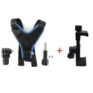 Supeak Motorhelm Kinbevestiging voor GoPro Hero 6 5 Action Sports Camera Houder Motorfietsstandaard Go Pro Accessoire