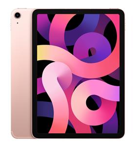 Refurbished iPad Air 4 64 GB Roze Zicht gebruikt