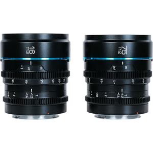 Sirui Nightwalker 16mm & 75mm T1.2 S35 Set MFT Black