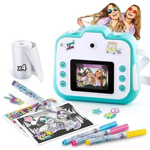CANAL TOYS Appareil photo instantané 3 en 1 -  - CLK 001 - Bleu - A partir de 8 ans