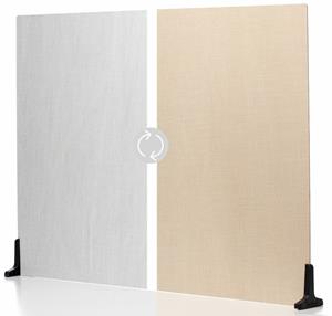 V-Flat World Linen White/Linen Cream - XL | Achtergronden | Fotografie - Studio | 0850011631508