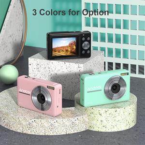 Andoer Draagbare 1080P Digitale Camera Video Camcorder 44MP Autofocus 2.5 IPS Scherm 16X Digitaal