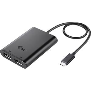 I-tec USB Adapter [1x USB-C - 2x DisplayPort]  USB C auf Dual DPI 4K/60Hz