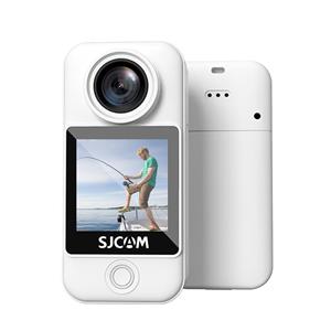 Honor Electronics SJCAM C300 Pocket 4K 30FPS Actiecamera 5G / 2.4G WiFi Sportcamera 1,33 inch aanraakbedieningsschermen wit