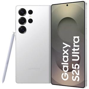 Samsung Galaxy S25 Ultra 5G Smartphone 256 GB 17.5 cm (6.9 inch) Titaan, Wit, Zilver Android 15 Dual-SIM