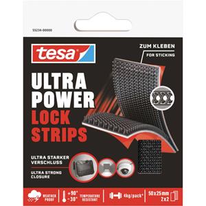 Tesa Ultra Power Lock Klittenband (l x b) 50 mm x 25 mm 2 paar