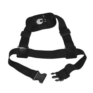Andoer Verstelbare actiecamera Enkele schouderborstbandbevestiging voor GoPro hero 7/6/5/4 SJCAM /YI zwart