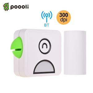 Honor Electronics Poooli Thermal BT Labels Lijsten Foto's Printer Voor Android IOS Telefoon 58mm