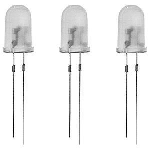 Lite-On LTL-307ELC Bedrade LED Rood Rond 5 mm 3.7 mcd 50 ° 2 mA 1.7 V Bulk