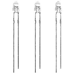 Lite-On LTL4256N Bedrade LED Geel Koepelvormig 3 mm 40 mcd 45 ° 20 mA 2.1 V Bulk