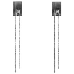 Lite-On LTL433Y Bedrade LED Geel Rechthoekig 2 x 5 mm 3.7 mcd 140 ° 20 mA 2.1 V Bulk