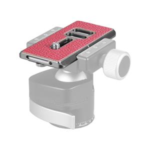 Andoer 70 mm ultradunne universele snelkoppelingsplaat met camerariemlus, verwijderbare cameraschroefsleutel 38mm
