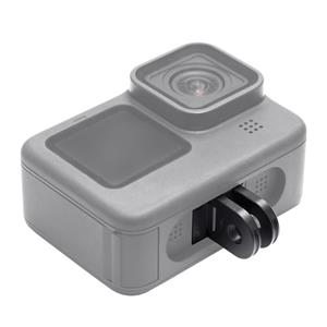 Andoer Camera metalen vervangingsbasis Opvouwbare statiefadapter Vervanging voor GoPro HERO9/8/Max camera's zwart