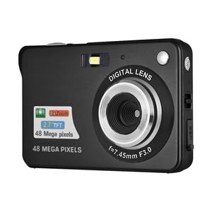 Honor Electronics Draagbare 1080P digitale camera Videocamcorder 48MP Anti-shake 8X Zoom 2,7 inch LCD-scherm Gezichtsdetectie Glimlach vastleggen rood