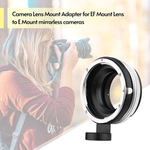 Andoer FOTGA Metal Tilt Lens Mount Adapter Ring Compatibel met Canon EOS EF Mount Lens Vervanging voor zwart