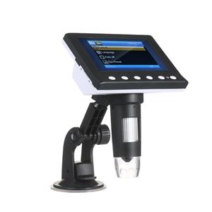 KKmoon Digitale Microscoop 4,3-inch 1000X Vergroting LCD Microscoop Draagbare Microscoop Video Rectangular Base
