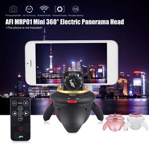 Andoer 360 graden afstandsbediening panoramische statiefkop Time Lapse GoPro DV DSLR camerastabilisator zwart