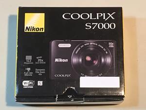 JAPAN Plug plus Nikon digitale camera COOLPIX S7000 zwart S7000BK