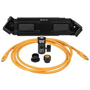 Tether Tools TetherTools TetherPro Optima 10G Mobile Tethering Kit 6' (1.8m) Straight to Straight, High-Visibility Orange