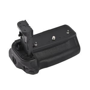 Andoer BG-R10 Verticale batterijgreephouder met dubbele batterijslots Compatibel met Canon EOS R5/R6/R5C/R6 zwart