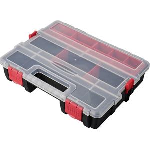 TOOLCRAFT Assortimentsdoos (l x b x h) 285 x 225 x 60 mm Aantal vakken: 21 Variabele onderverdeling Inhoud 1 stuk(s)