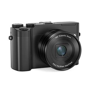 Honor Electronics 4K Digitale Camera Digitale Videocamera 64MP Dubbele Lens 2.8 Inch IPS Scherm Autofocus 16X Digitaal With 1 Battery
