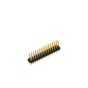 Fischer Elektronik Male header (standaard) Aantal rijen: 2 10055166 10 stuk(s)