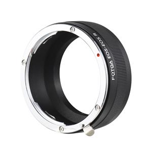 FOTGA High Precision Handmatige Lens Mount Adapter Ring Aluminiumlegering voor Canon EF-S Mount Lens voor zwart