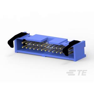 TE Connectivity 2-1761608-9 Male header, inbouw (standaard) Inhoud: 1 stuk(s) Tube