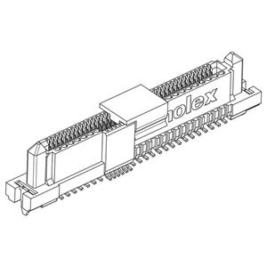 Molex 207972-1004 Inhoud: 1 stuk(s) Tape on Full reel