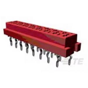TE Connectivity 215079-6 Female header, inbouw (standaard) Inhoud: 1 stuk(s) Tape on Full reel