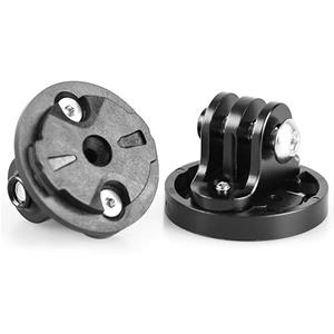 BC Electrical Appliances Fietscamerahouder voor Garmin GoPro Fietscomputer Mannelijke/vrouwelijke houderbeugel Aluminiumlegering Fietscameralamphouderstandaard Convex