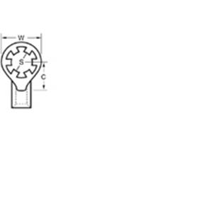 Molex 19074-0021 Ringkabelschoen 1 stuk(s) Bag